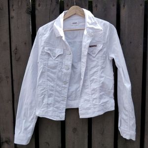 White Hudson Jean Jacket